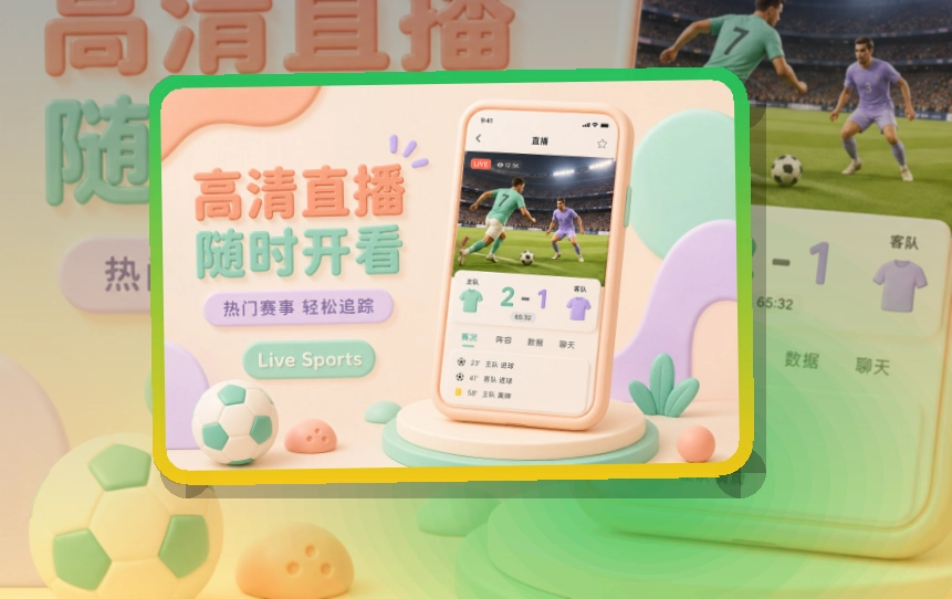 宝威体育 紧凑功能卡 · 手机赛事中心 · 热门比赛更快进入界面展示